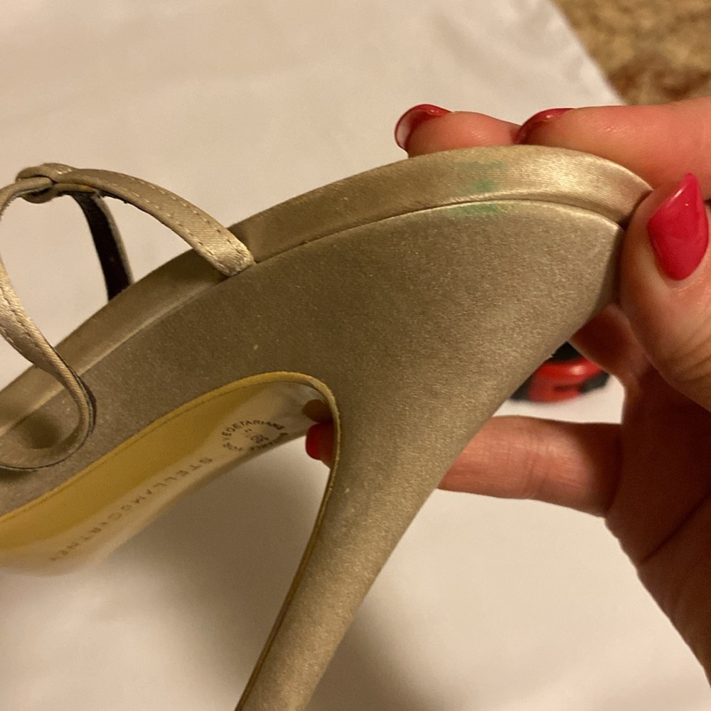 Stella McCartney strappy sandals heels size 39.5 - Picture 15 of 16